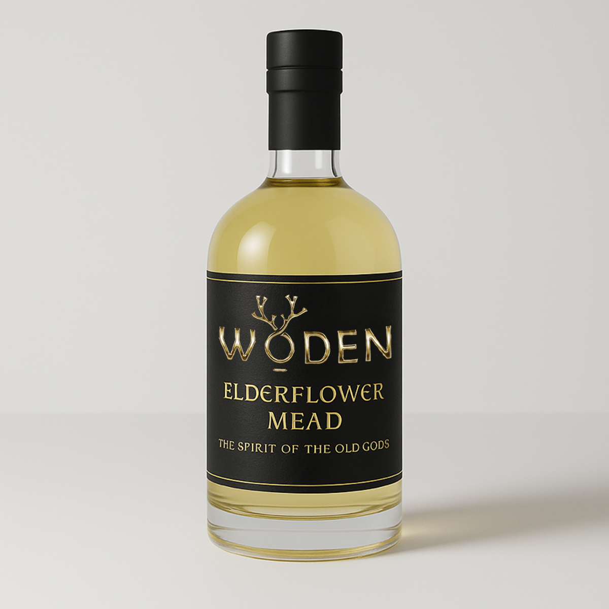 Woden Elderflower Mead bottle