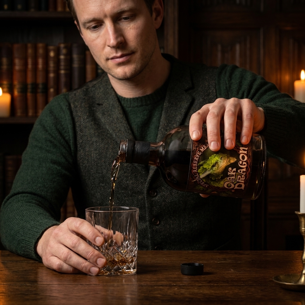 Oak Dragon — Special Reserve Mead - Image 2